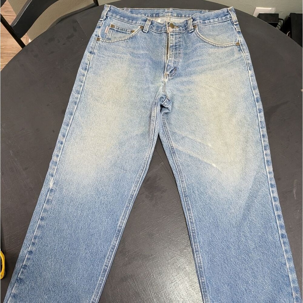 Carhartt Light Blue Straight Jeans